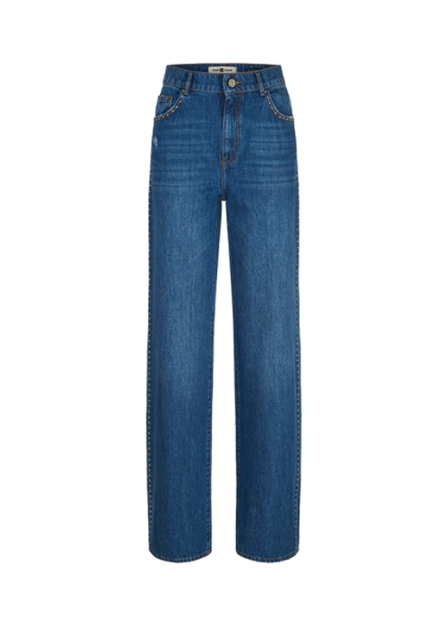 RIANI Джинсы, декорированные заклепками