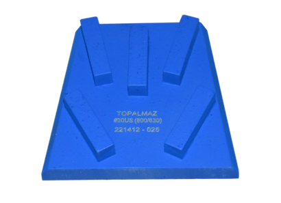ULTRASOFT Франкфурт алмазный шлифовальный для особо твёрдого бетона (М700 и выше). #30, 50, 100 грит. 5 сегментов