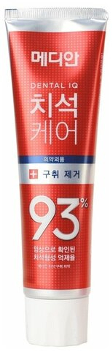Освежающая зубная паста с цеолитом Median Dental IQ 93% Remove Bad Breath 120 г