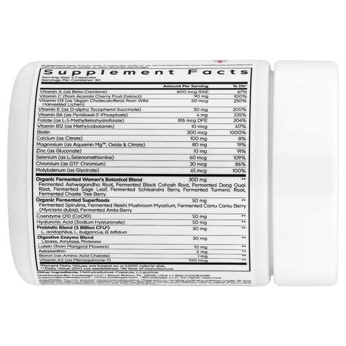 Codeage, мультивитамины для женщин старше 50 лет, 90 растительных капсул