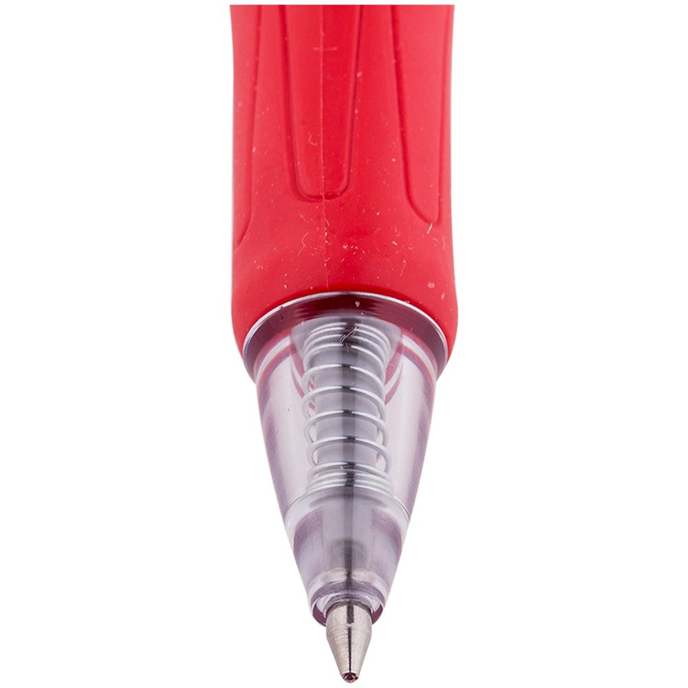 Ручка гелевая автоматическая Crown "CEO Jell" синяя, 0,7мм, грип