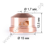 FoxWeld Сопло д.1.7мм А101-141 (PD0101-17, пр-во FoxWeld/КНР)