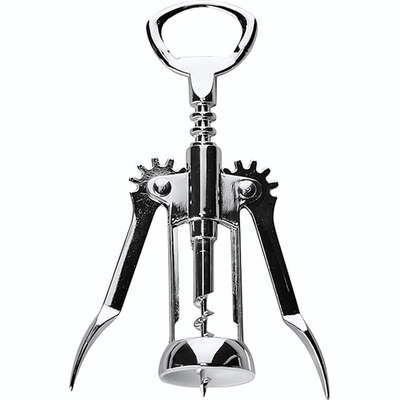 Штопор «Пробар» с рычагами;сталь нерж.;D=35,L=160,B=50мм;серебрист. (Цвет: серебристый)