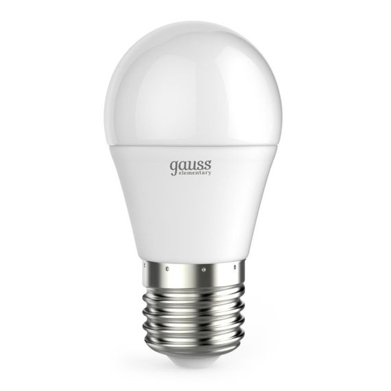 Лампа светодиодная Gauss E27 12W 4100K матовая 53222