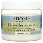 Abra Therapeutics, Натуральный скраб для тела, Divine Inspiration, нероли и сандаловое дерево, 340 г (12 унций)