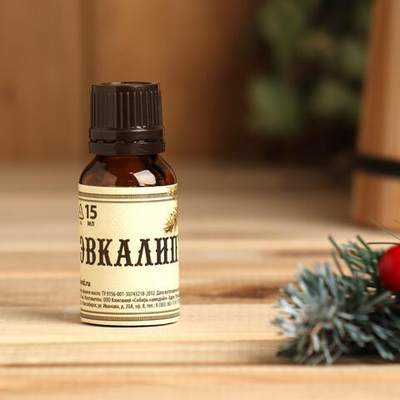 Масло с ароматом эвкалипта «С Новым годом» - 15 мл.