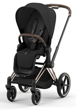 Коляска 3 в 1 Cybex Priam IV Rosegold complete и автокресло Cloud T i-Size Sepia Black Sepia Black