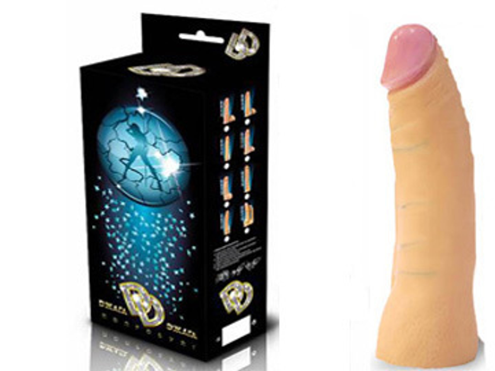 Насадка-фаллоимитатор для трусиков с плугом Харнесс