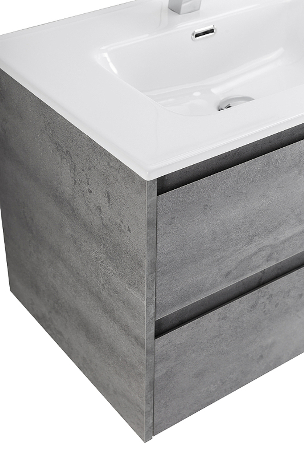 Тумба под раковину BelBagno Kraft 60 KRAFT-600-2C-SO-CG подвесная Cemento Grigio