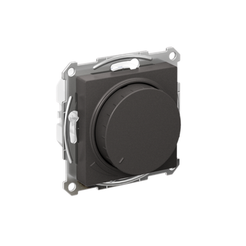 Светорегулятор (диммер) AtlasDesign повор-нажим LED RC 400Вт мех. базальт SE ATN001423