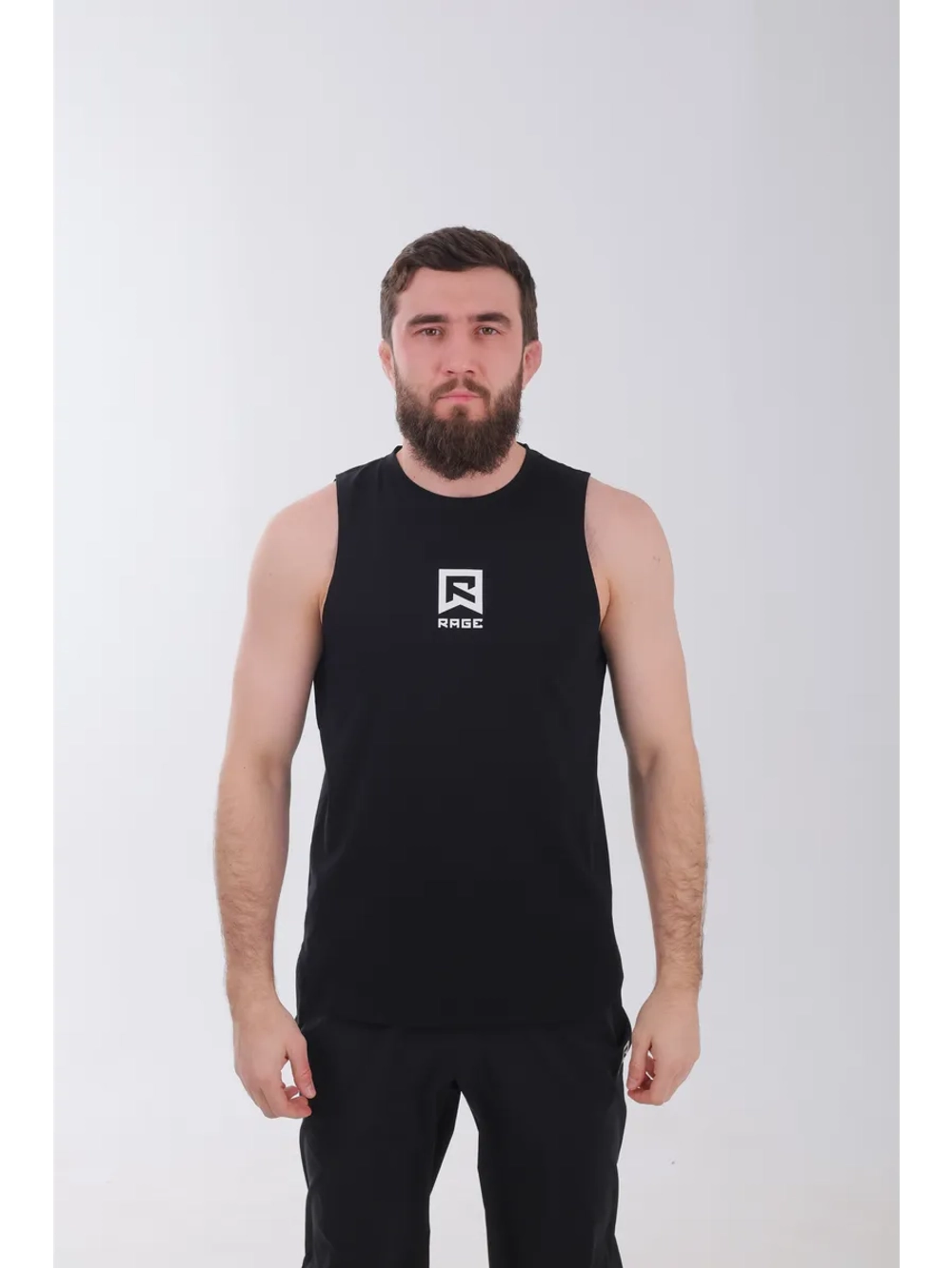 Спортивная футболка майка тренировочная без рукавов