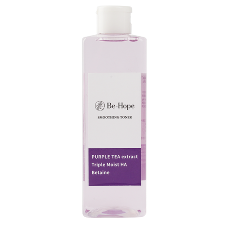 BE-HOPE Luxury VEGAN Smoothing Toner - Веганский успокаивающий и увлажняющий тонер (300 мл)