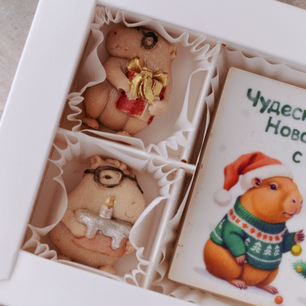 Набор "Чудесного Нового Года" с капибарой