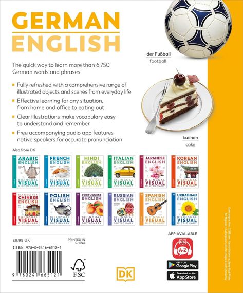 German English Bilingual Visual Dictionary