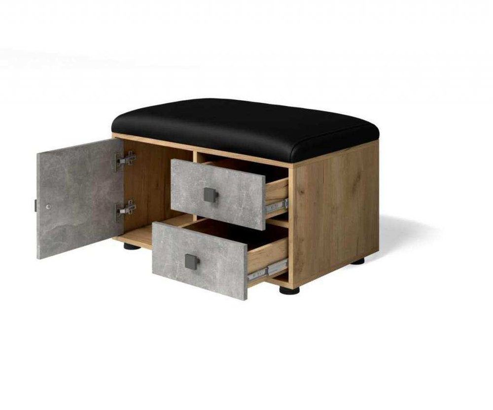 Прихожая мини-лайт компл. 8 дуб крафт/ателье