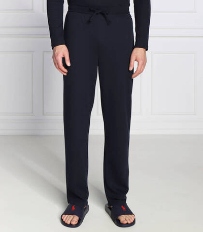 пижамные брюки waffle BOSS BLACK - темно-синий(50479388)