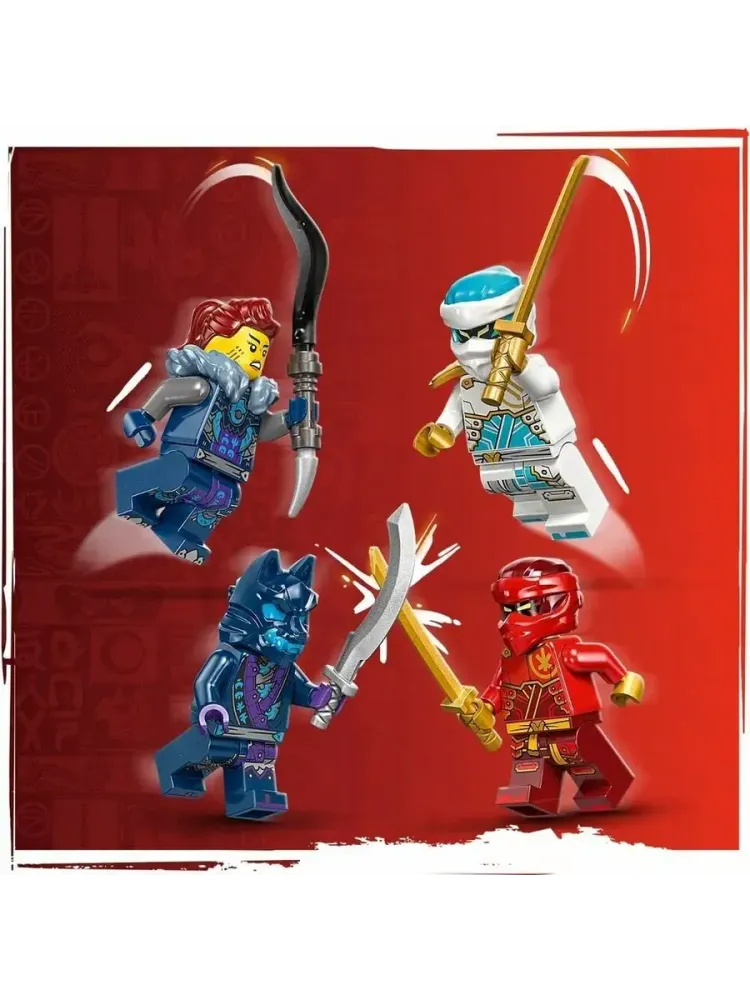 Конструктор Ninjago 71808 Огненный робот Кая