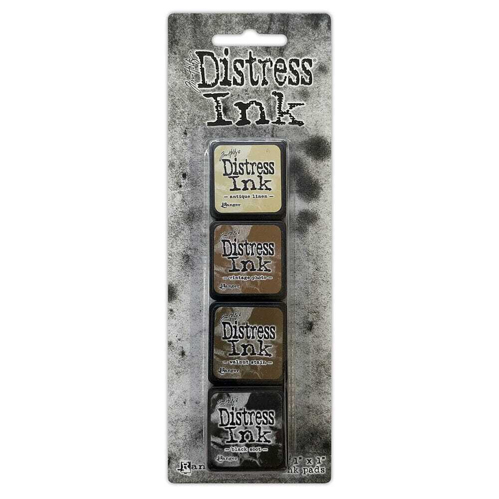 Наборы чернил Ranger Distress Mini Ink Pad Kits