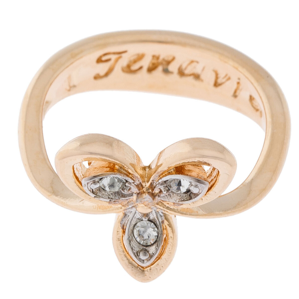 "Гревен" кольцо в золотом покрытии из коллекции "Paris" от Jenavi