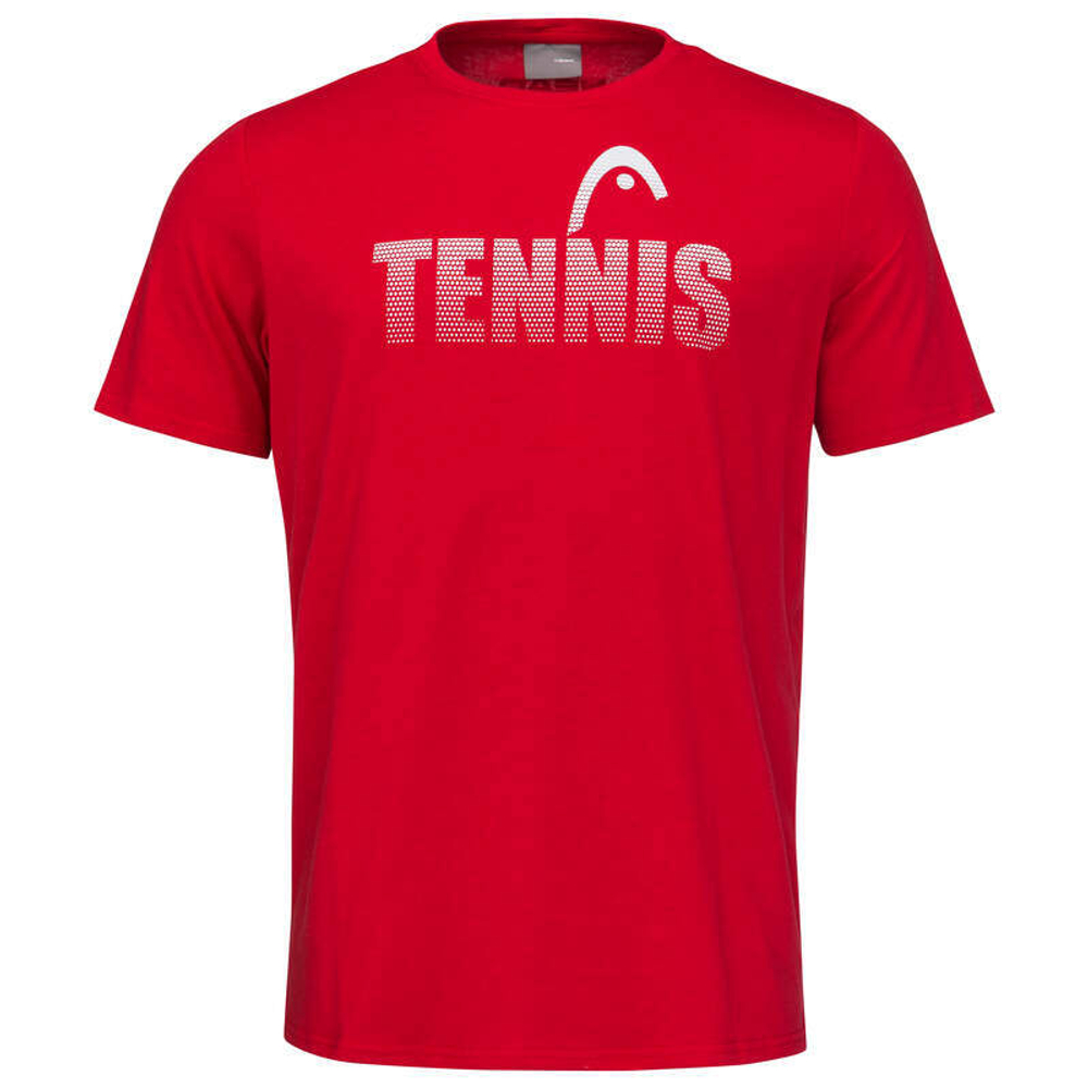 Детская теннисная футболка Head Club Colin T-Shirt - Red