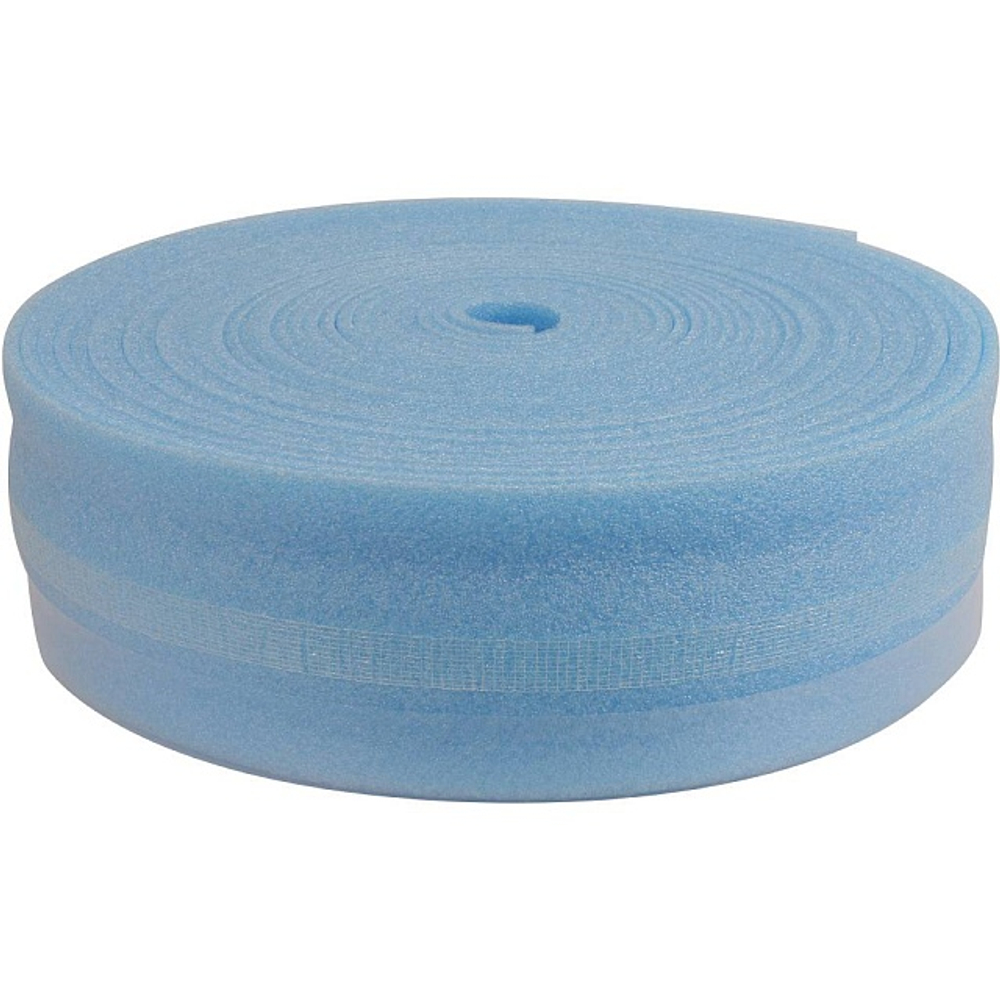 Лента демпферная STOUT - 150x10 мм (с защитным фартуком и клейкой стороной, длина 25 м.)