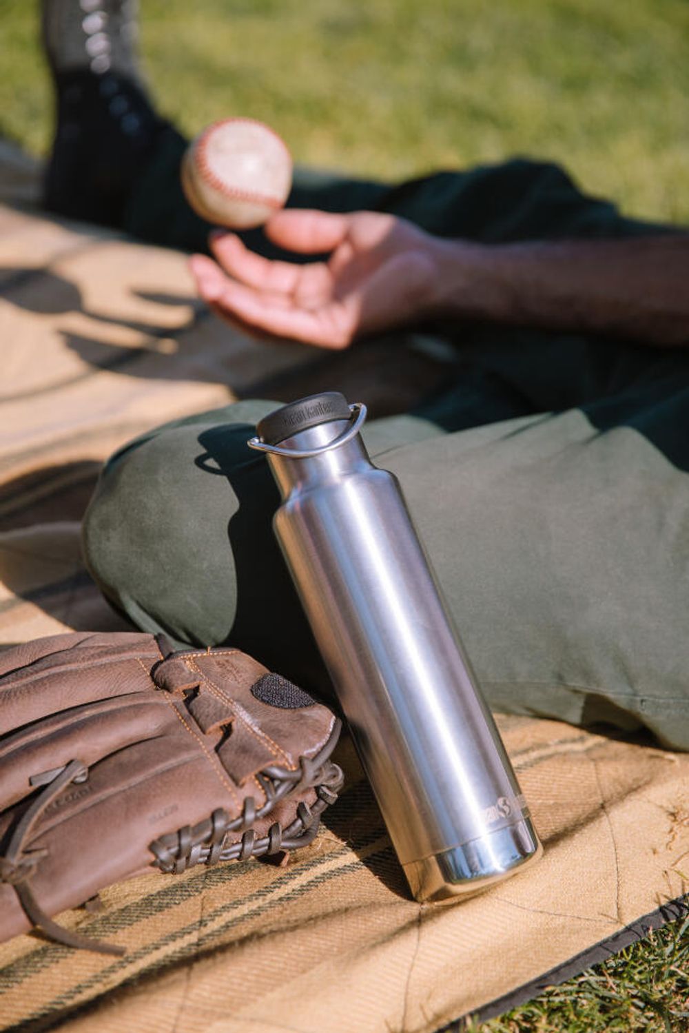 Термобутылка Klean Kanteen NEW Insulated Classic 20oz (592 мл) Brushed Stainless