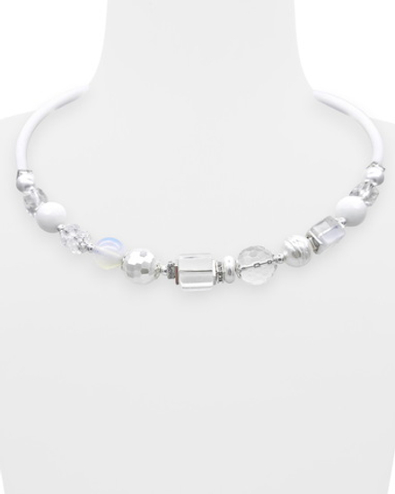 91002576 Колье Роман с камнем