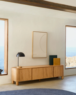 Подставка под телевизор Salaya из ясеневой фанеры 200 см x 52 см