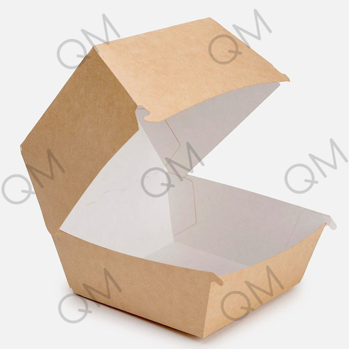 Упаковка для бургеров ECO BURGER XL (150 шт./кор. 3 упак., 50 шт) р-р 130*130*110 мм