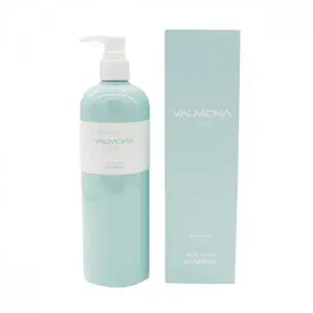 Шампунь для волос УВЛАЖНЕНИЕ VALMONA Recharge Solution Blue Clinic Shampoo, 480 мл