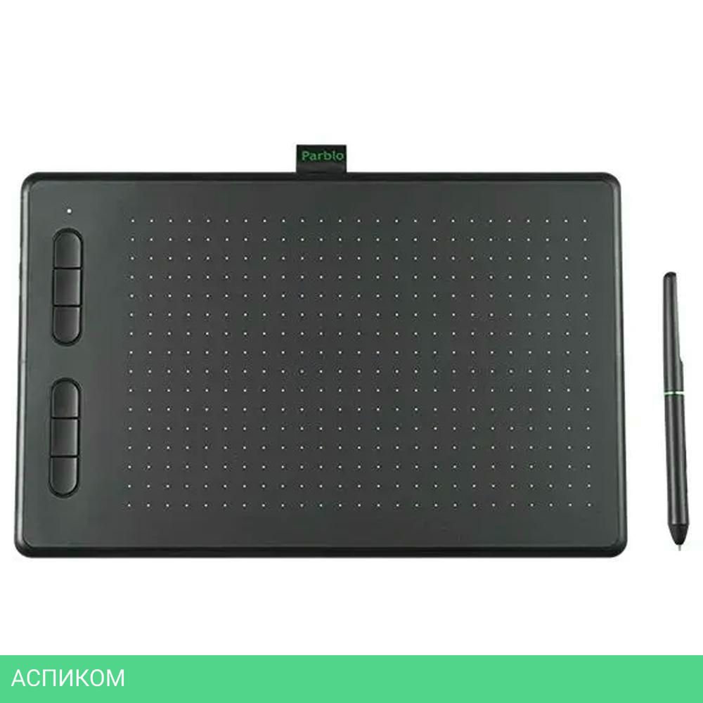 Графический планшет Parblo Ninos N10B черный