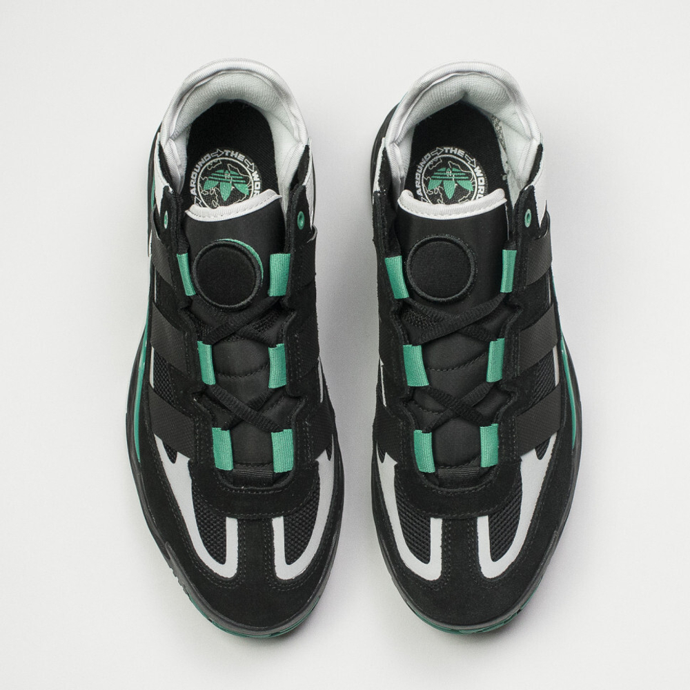 кроссовки Adidas Niteball Black / Green / White