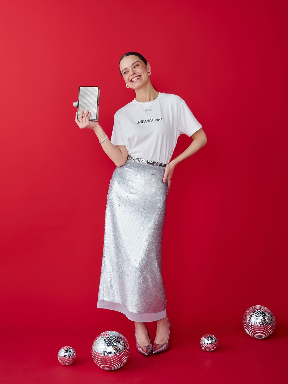 ЮБКА В ПАЙЕТКАХ SILVER