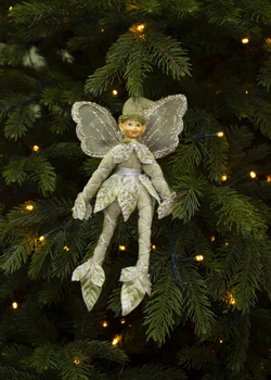 Декор 25х18х8см Noelle Эльф кремовый/персиковый/зеленый в ассортименте 3 вида