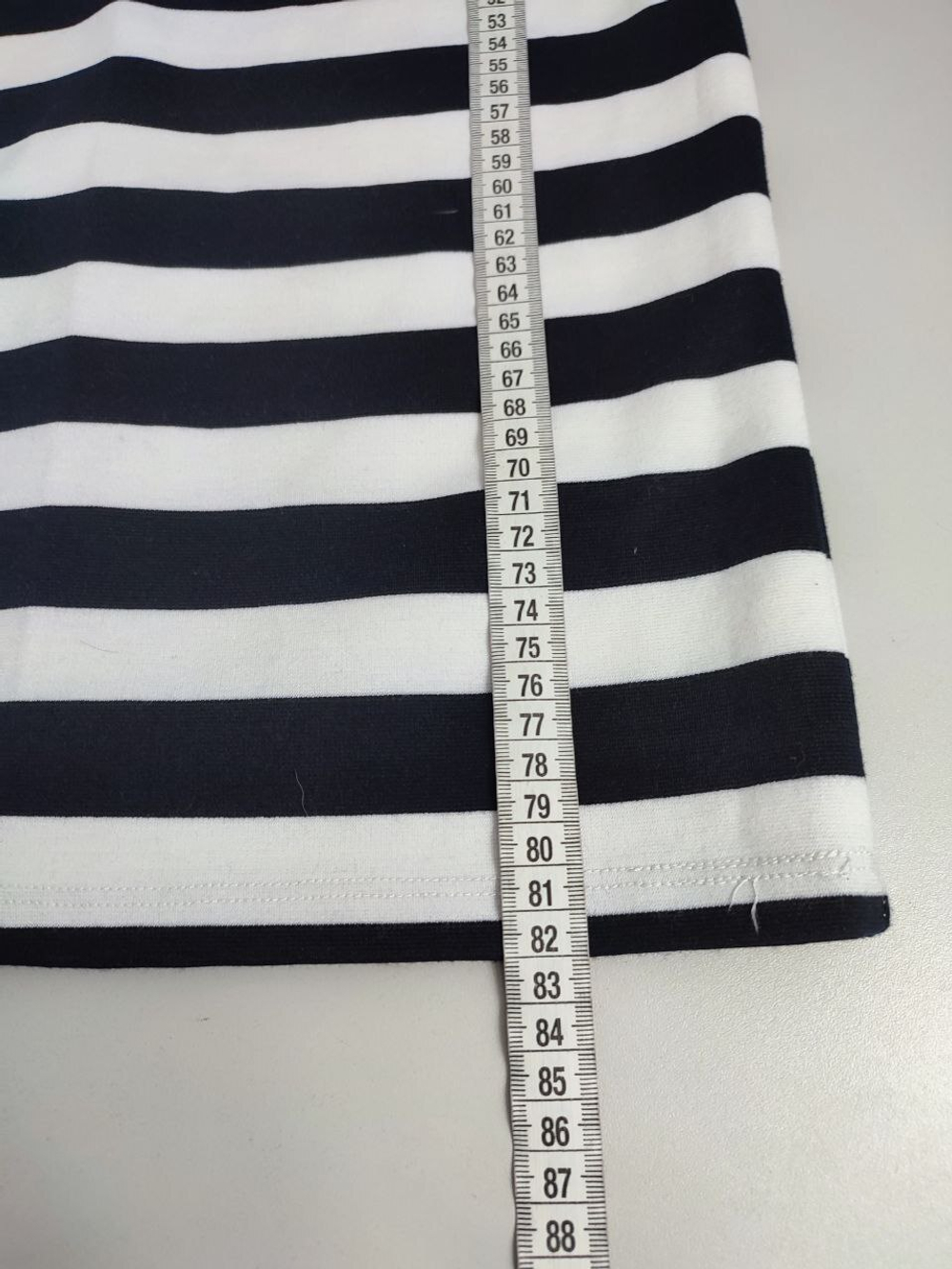 Платье Oodji в полоску 44 размер