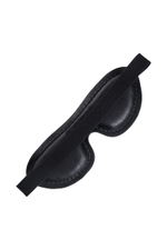 Черная мягкая закрытая маска на глаза (Цвет: черный)