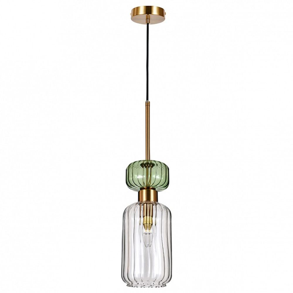 Подвесной светильник Escada  1141/1S Green/Clear