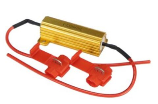 Светодиодный резистор декодер  6-16V 25Вт 25ом (ОБМАНКА для LED) JMQ-01