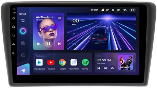 Магнитола для Skoda Rapid 1 2012-2020 (рамка тип 1) - Teyes CC3 на Android 10, Быстрая, QLED, CarPlay, 4G SIM-слот