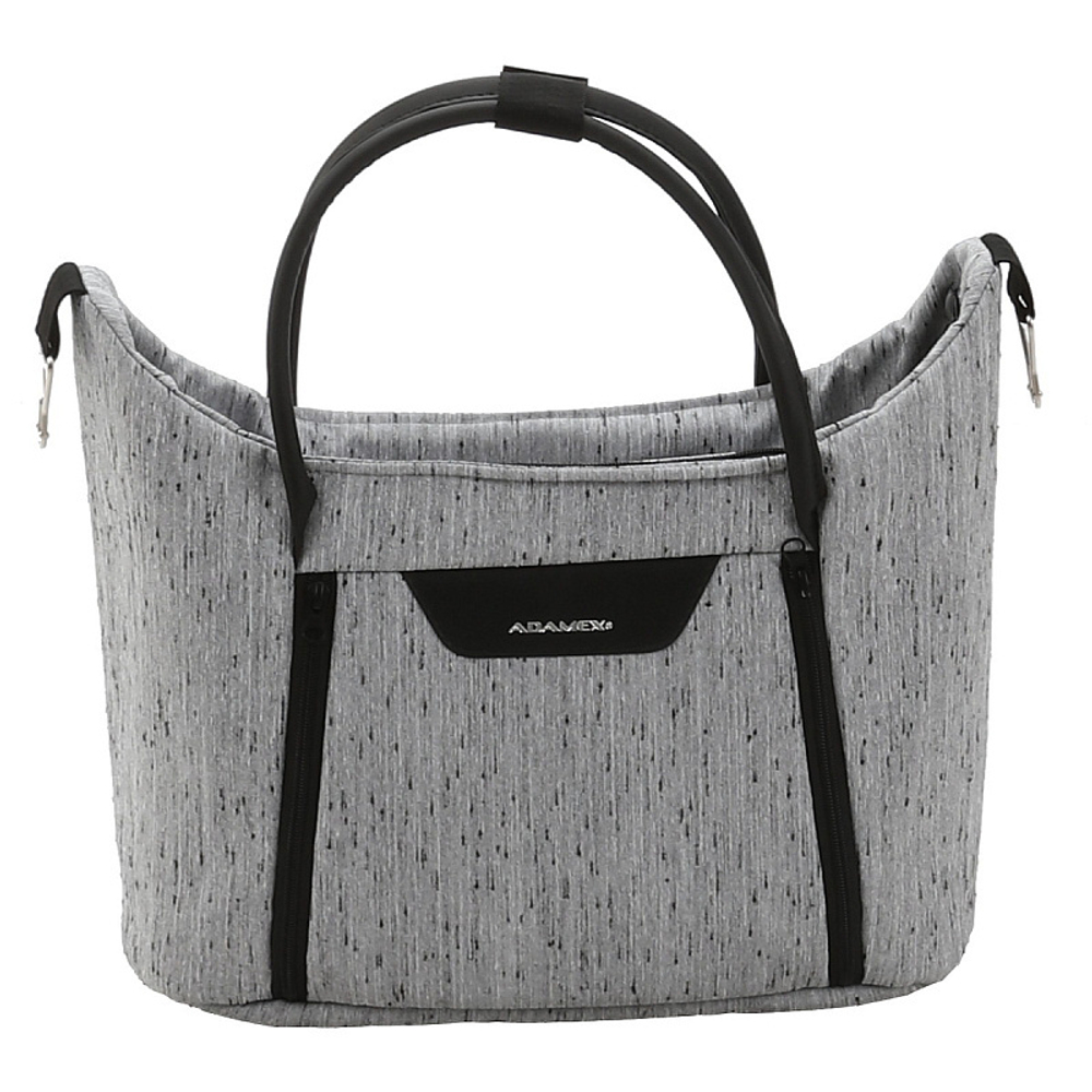 Детская коляска Adamex Zico 2 в 1 Z-TK03B СВ.СЕРАЯ КРУПНАЯ БЕРЕЗКА