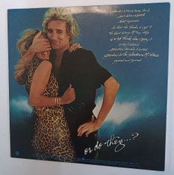 Винтажная виниловая пластинка Rod Stewart Blondes Have More Fun OBI (Japan 1978)