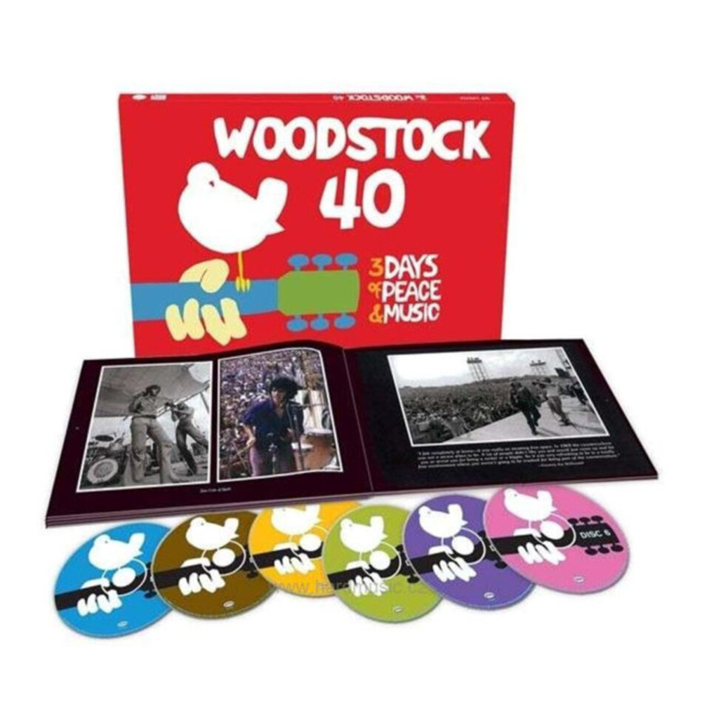 Сборник / Woodstock 40: 3 Days of Peace & Music (6CD)