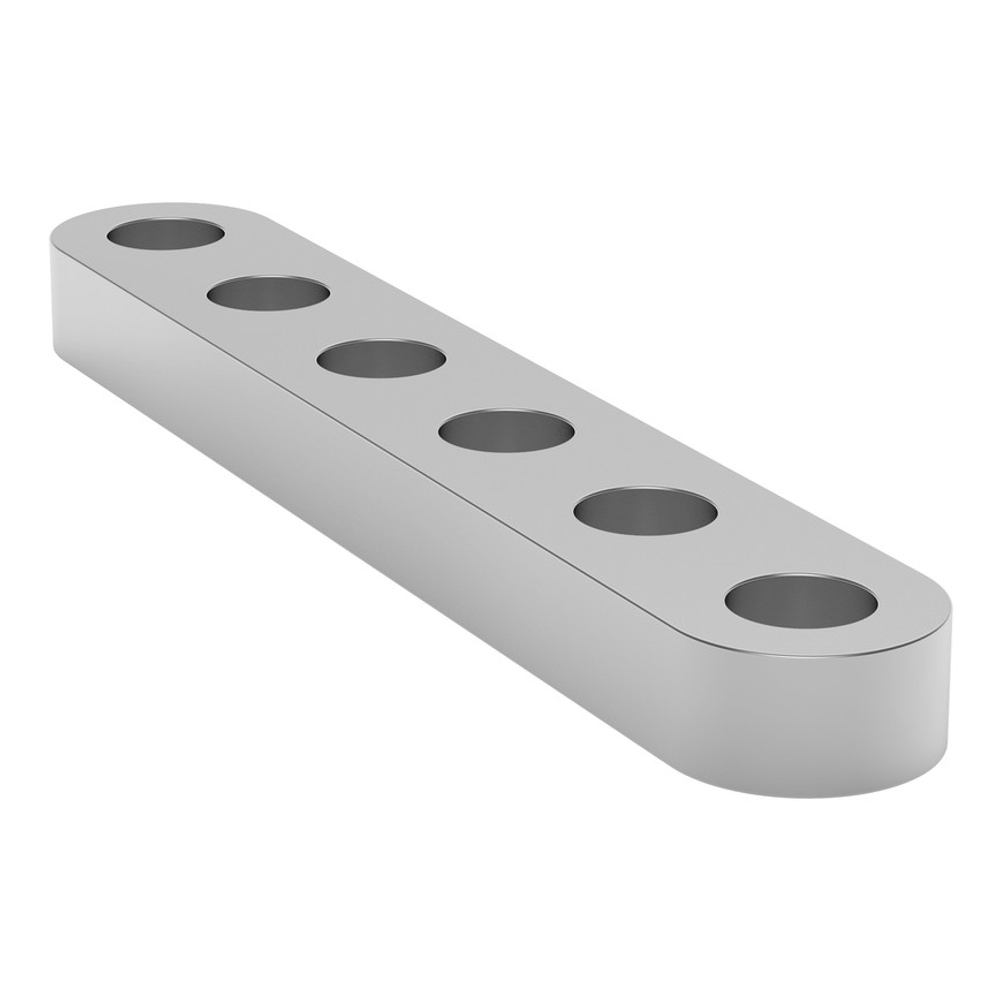 1102 Series Flat Beam (6 Hole, 48mm Length) - 2 Pack