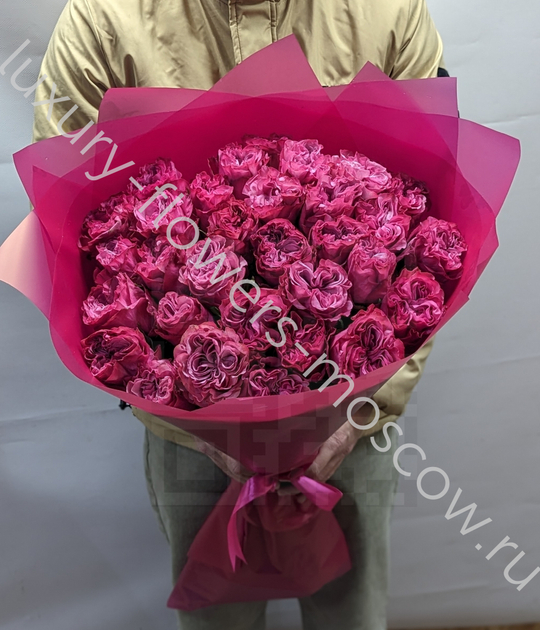 33 розы Кантри Блу