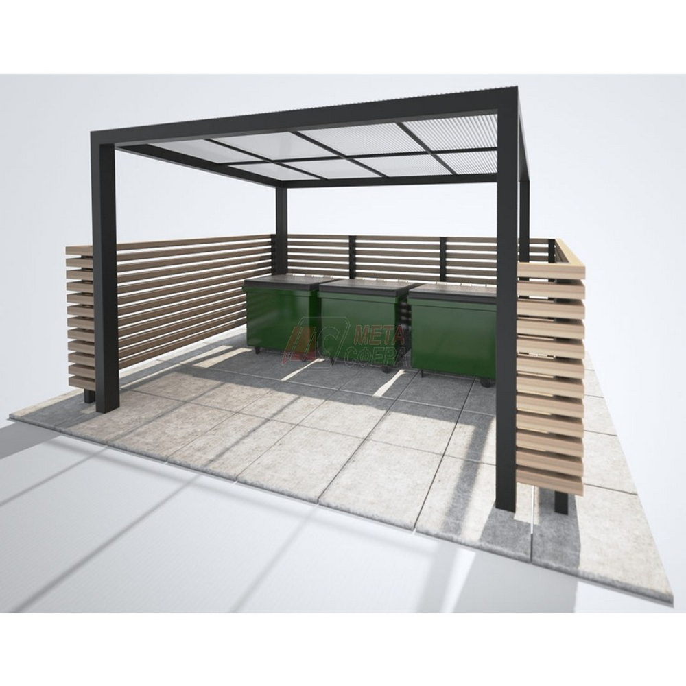 Площадка для сбора мусора 01