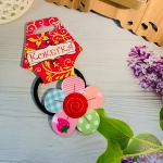 Резинка для волос детская «Кокетка - Цветочек», 6 цветов, d-5см