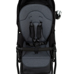 Детская коляска Roan Sol 2.0 3 в 1 с автокреслом Pituso Baesa Pro Black,Beige Canopy SLL/30/T Caviar Black/Black/руч.Black