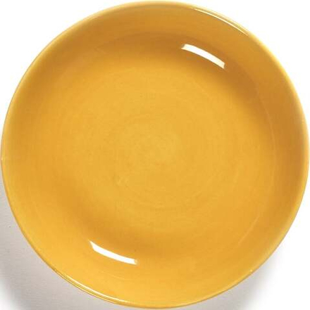 Набор салатников serax feast, 4 предмета, каменная керамика, жёлтый · арт. fabr B8921010F