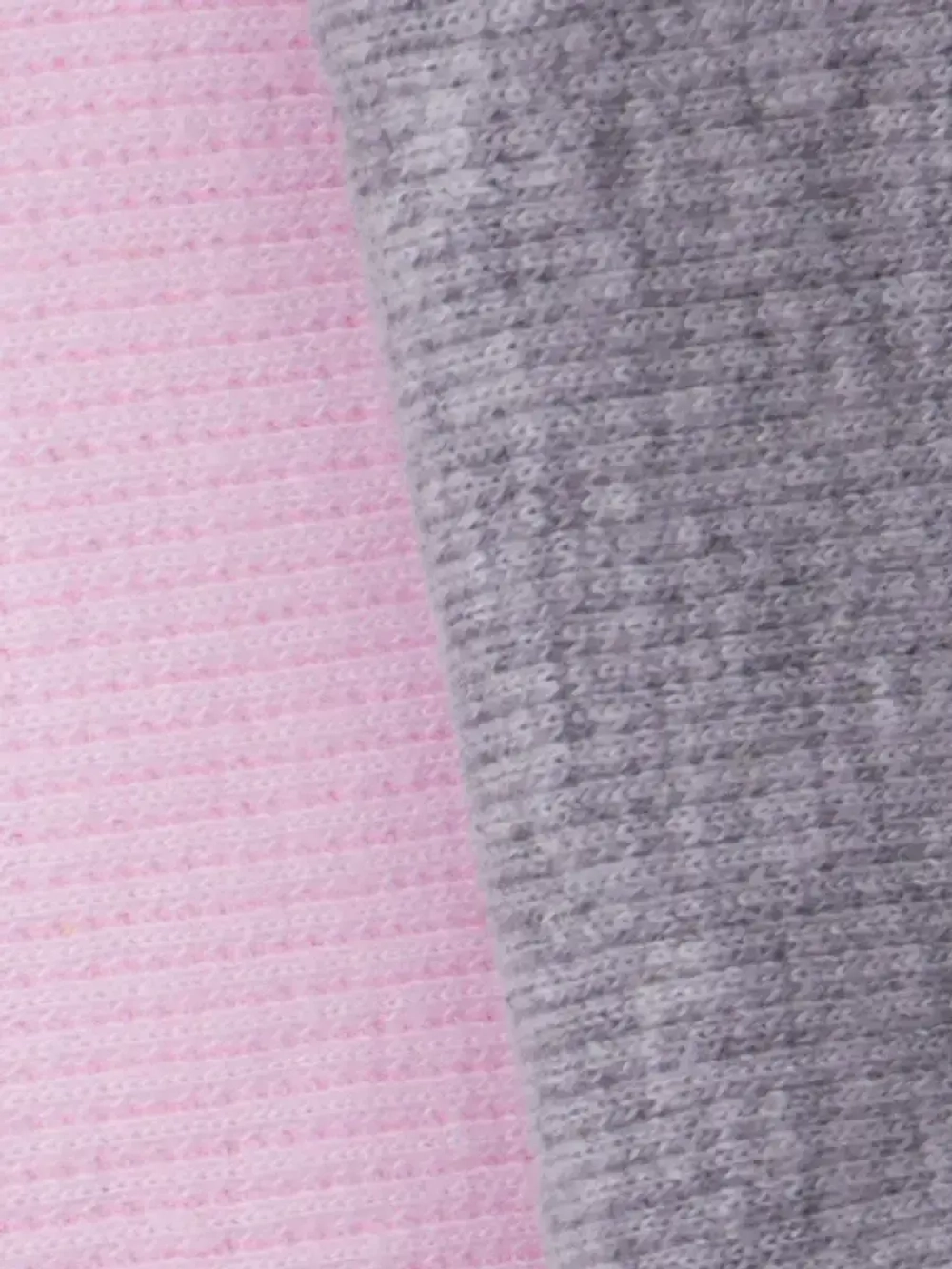 Шапка для девочек осенняя, с ушками розовая