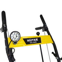 HUTER SGC 4000E снегоуборщик бензиновый 7 л.с. ковш 56 см, выброс 13 м, 4 вперед/2 назад 70/7/14